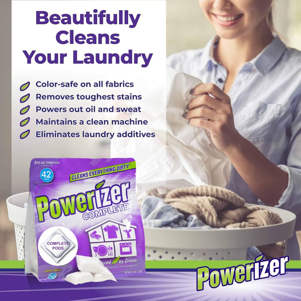 Amazon.com: Powerizer Complete - Laundry & Dishwasher Detergent